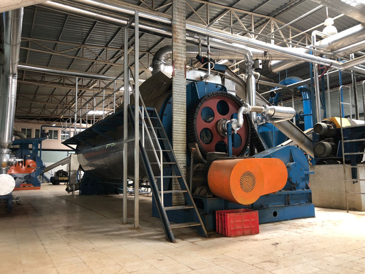 氟化鈣污泥圓盤干燥機_污泥干燥機
